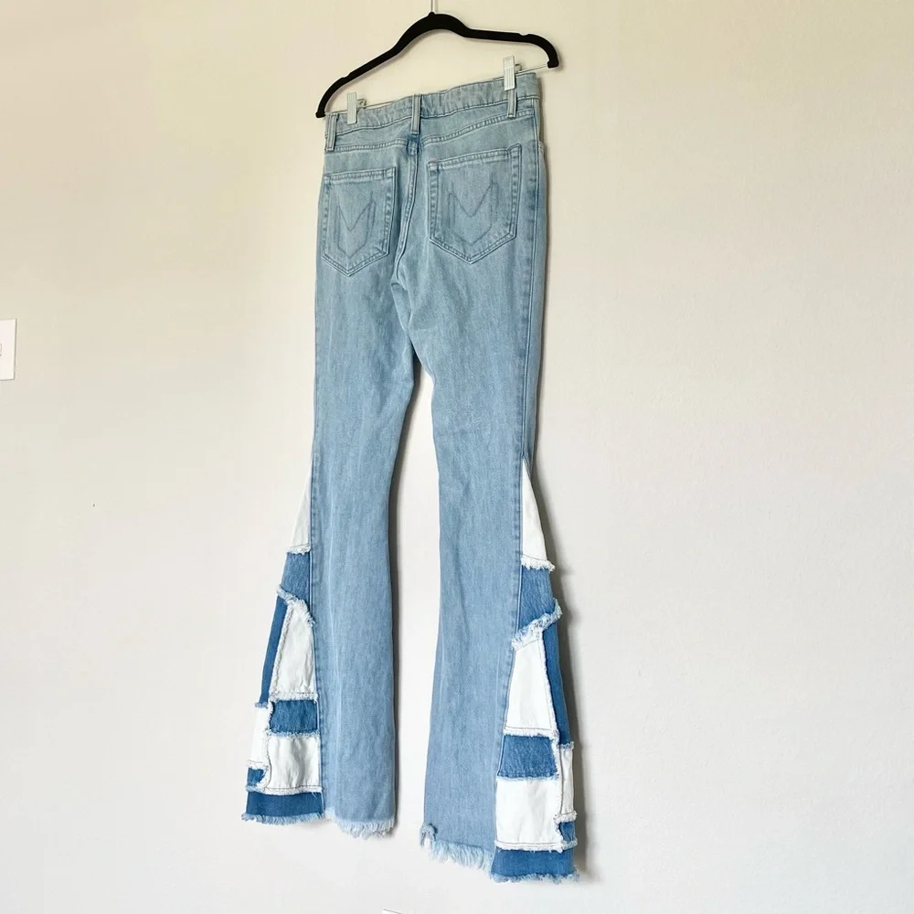 Show Me Your MuMu | Woodstock Patchwork Flare Jeans - Picture 11 of 16